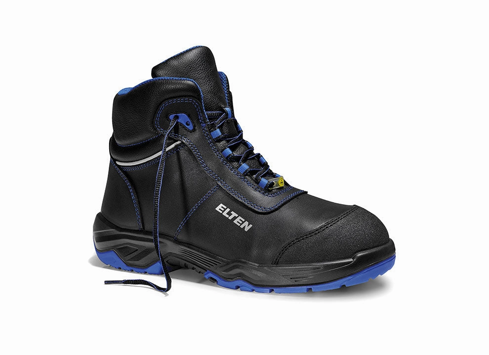 Reaction blue Mid ESD S3-Sicherheitsschnrstiefel ELTEN Jet S3 Sicherheitsschuhe Mit Geox Technologie