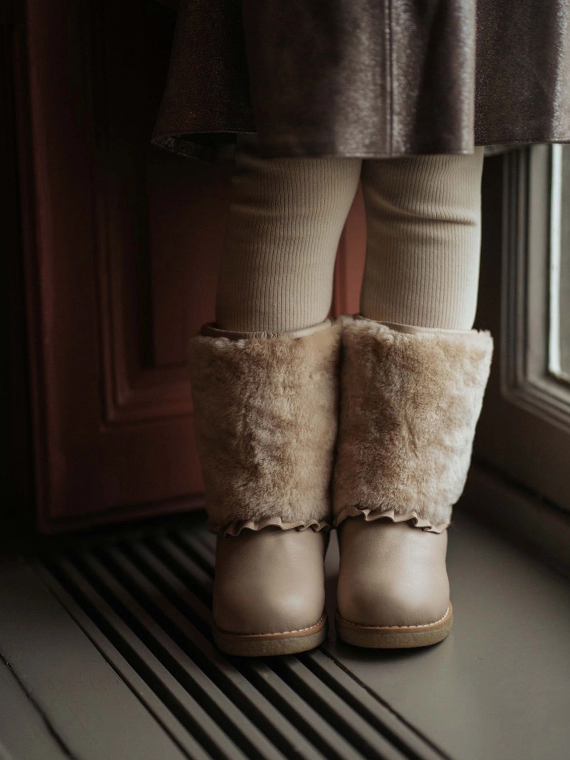 Rosalen Boots Pom Pom Winterstiefel