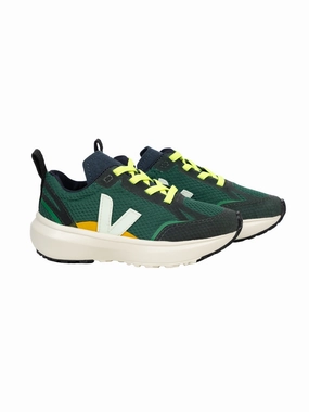 Retro Runner Sneaker Small Canary Sneaker - Poker Jade