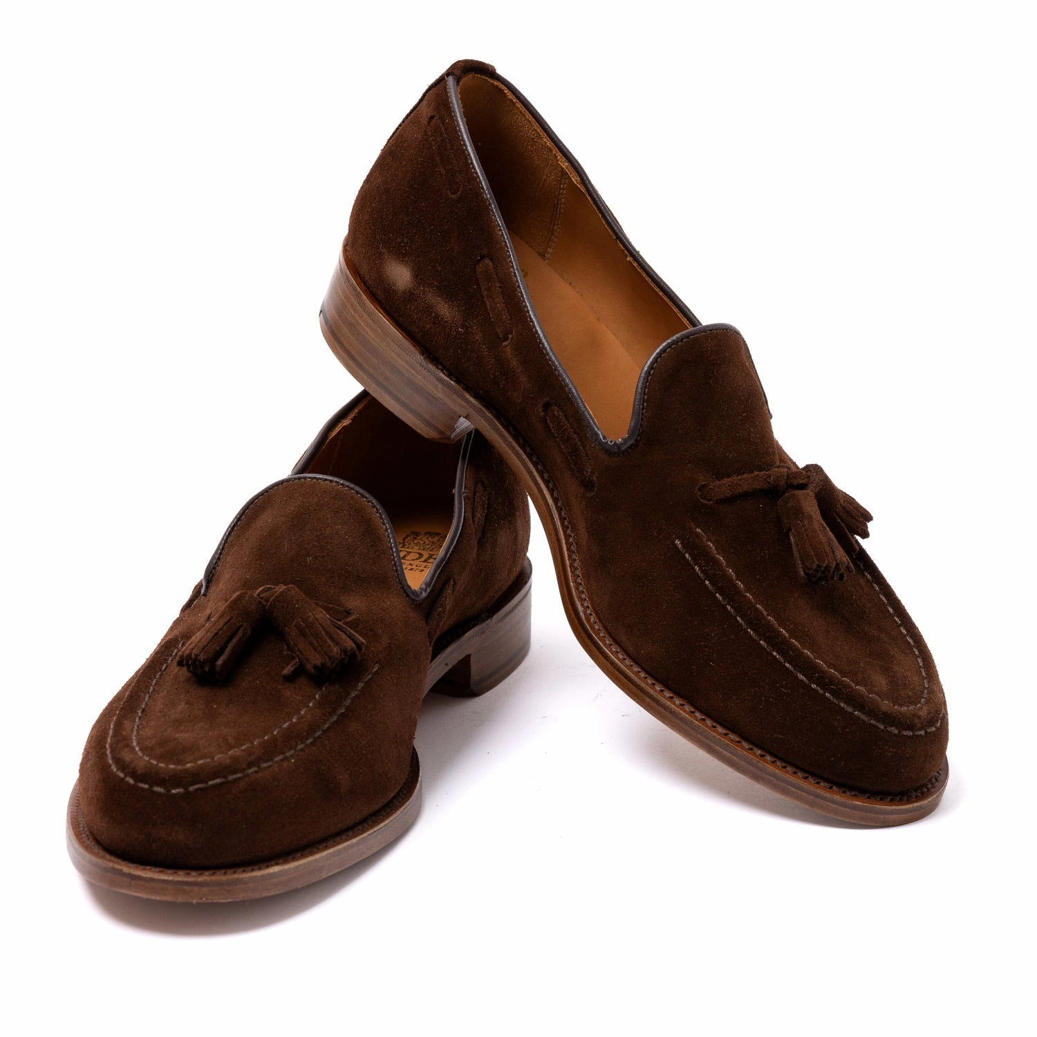 Cuban Heel Loafers Sanders x MJ: Tassel-Loafer "Finchley" - Good Year Welted