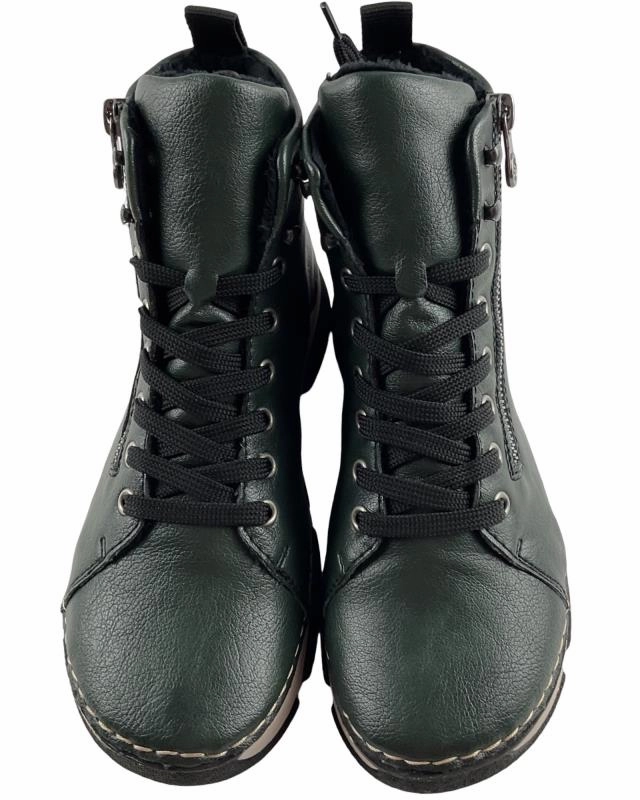 Brandit Stiefel Rieker Damen Schnrstiefel 45920-54 Dunkelgrn