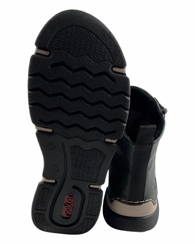 Rieker Damen Schnrstiefel 45920-54 Dunkelgrn Paul Green Stiefel Mit Absatz