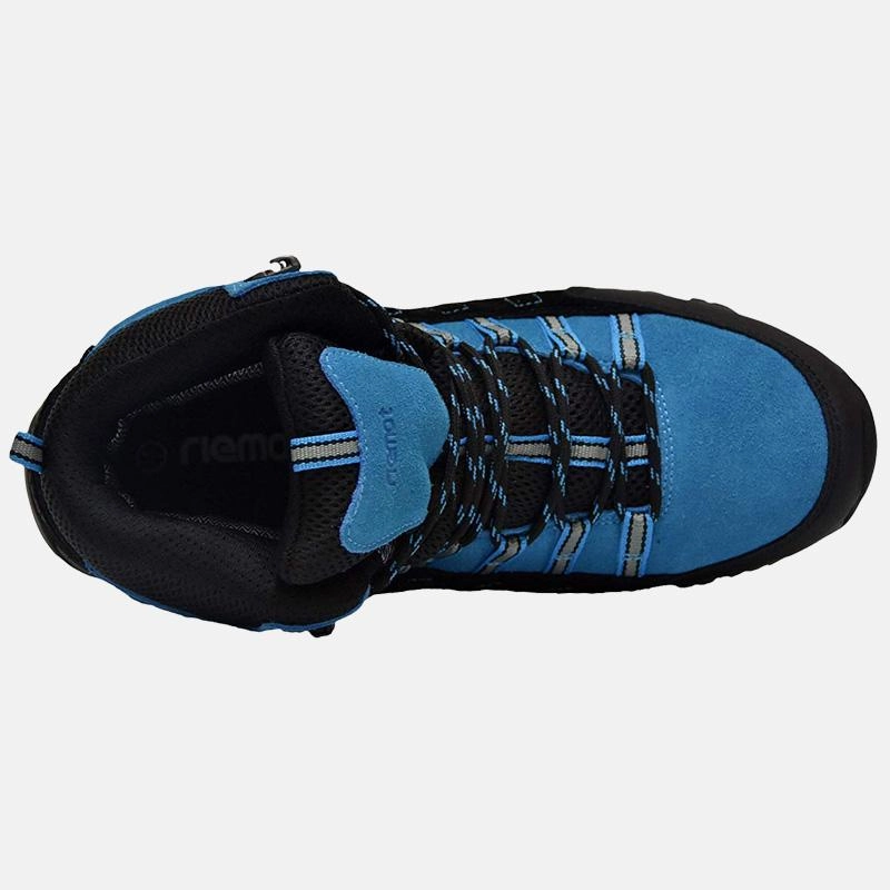 riemot Wanderschuhe fr Herren Blau Vllig wasserdichte High Rise Outdoor Wanderschuhe High Heels Reviews