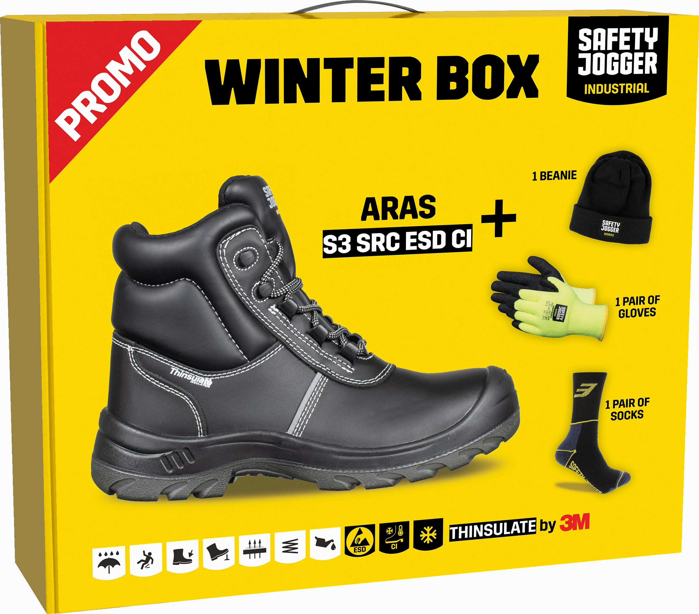 SJ Winterbox Aras S3 Lupus Sicherheitsschuhe