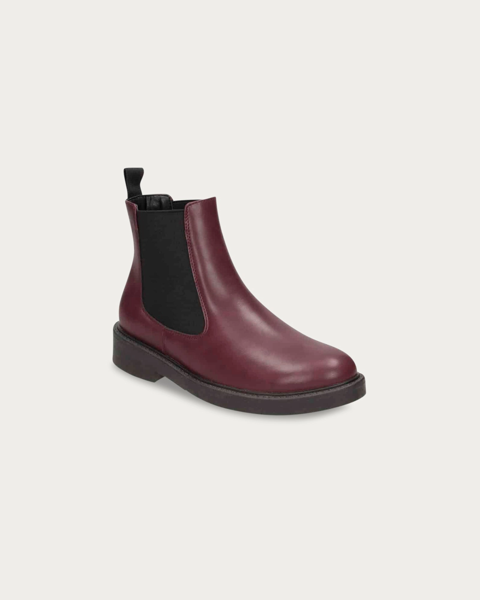 Stivaletti Verona bordeaux con elastico, vegani ecologici Palladium Chelsea Boots