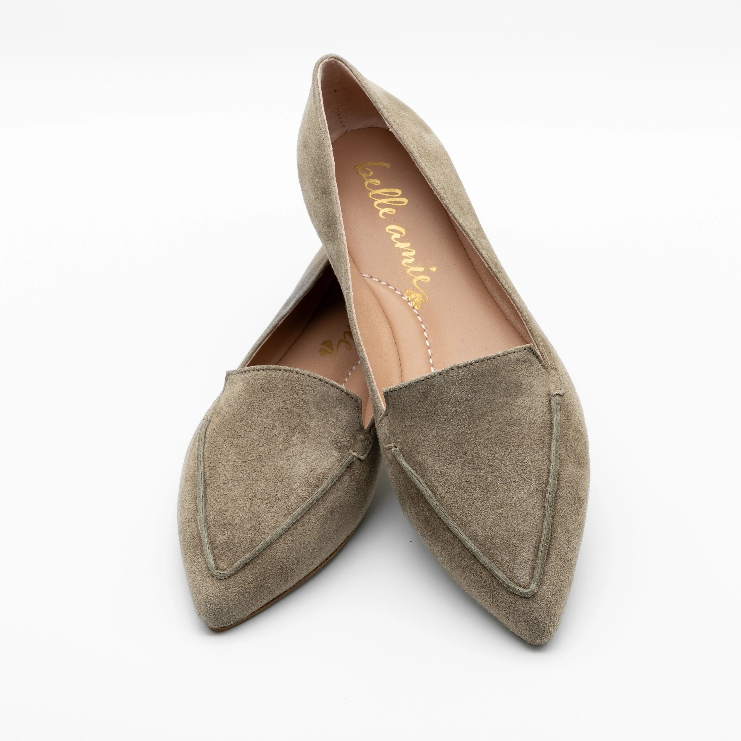High Vamp Loafers Klassiker taupe