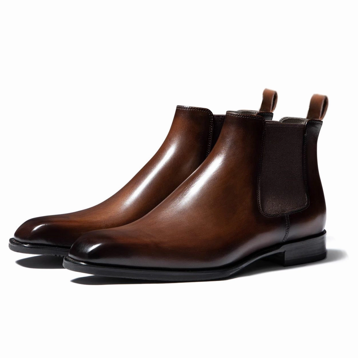 Elegante Chelsea Boots Braun fr Stil und Komfort Stiefel Knielang