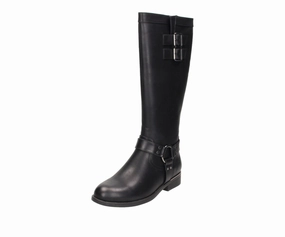 ROMY in Black Pu - Damen Stiefel Stiefel Manufactum