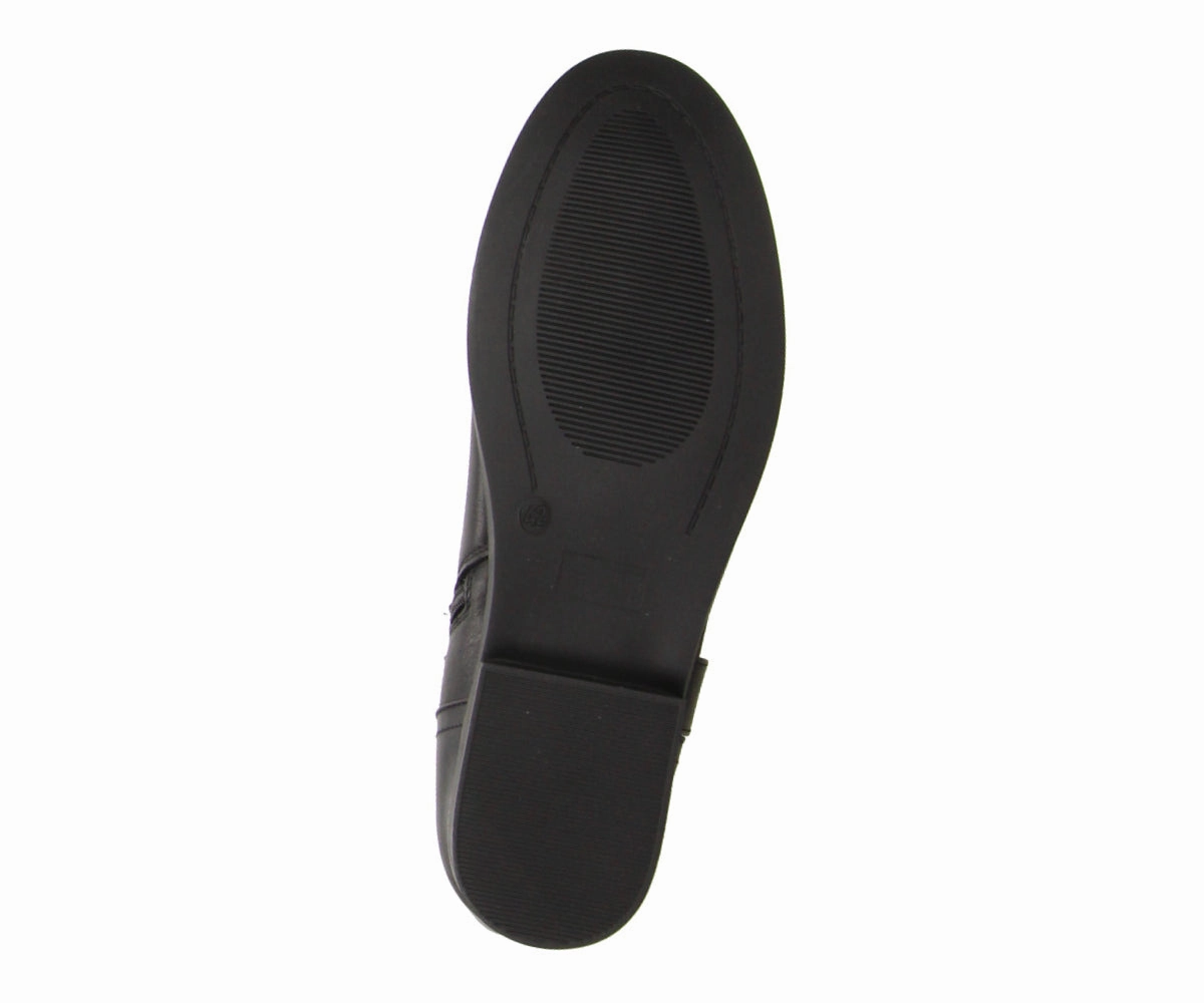 Polo Biker Stiefel ROMY in Black Pu - Damen Stiefel