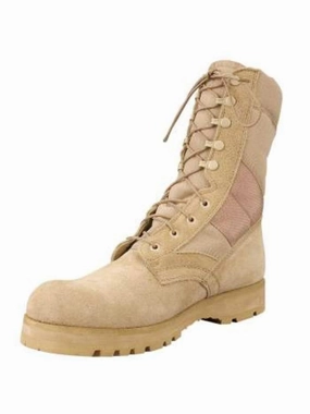 Rothco Desert Tan Sierra Sole Boot 8" Chopper Stiefel