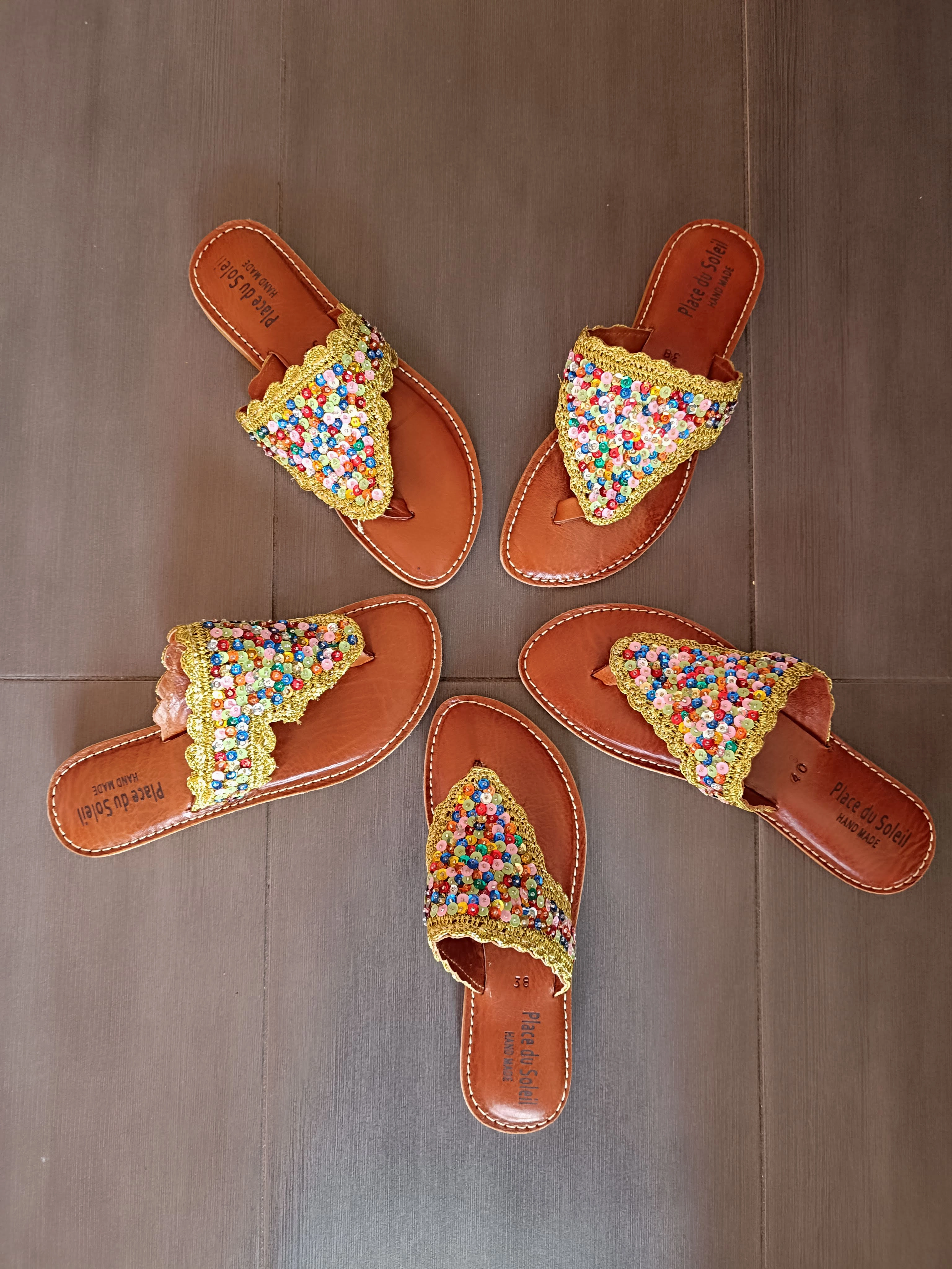 S24 701 SLIPPER SANDALEN PLACE DU SOLEIL Sandalen Von Medicus