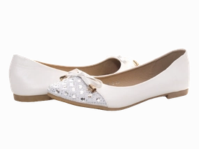 Damen Slipper Halbschuhe Ballerina Loafer Mokassins Slip On Flats Freizeit White # 8 Loafers Velvet