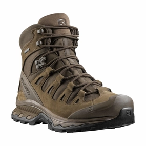 Salomon - Forces Quest 4D GORE-TEX Stiefel V2 EN Erdbraun // Erdbraun Cut Out Stiefel