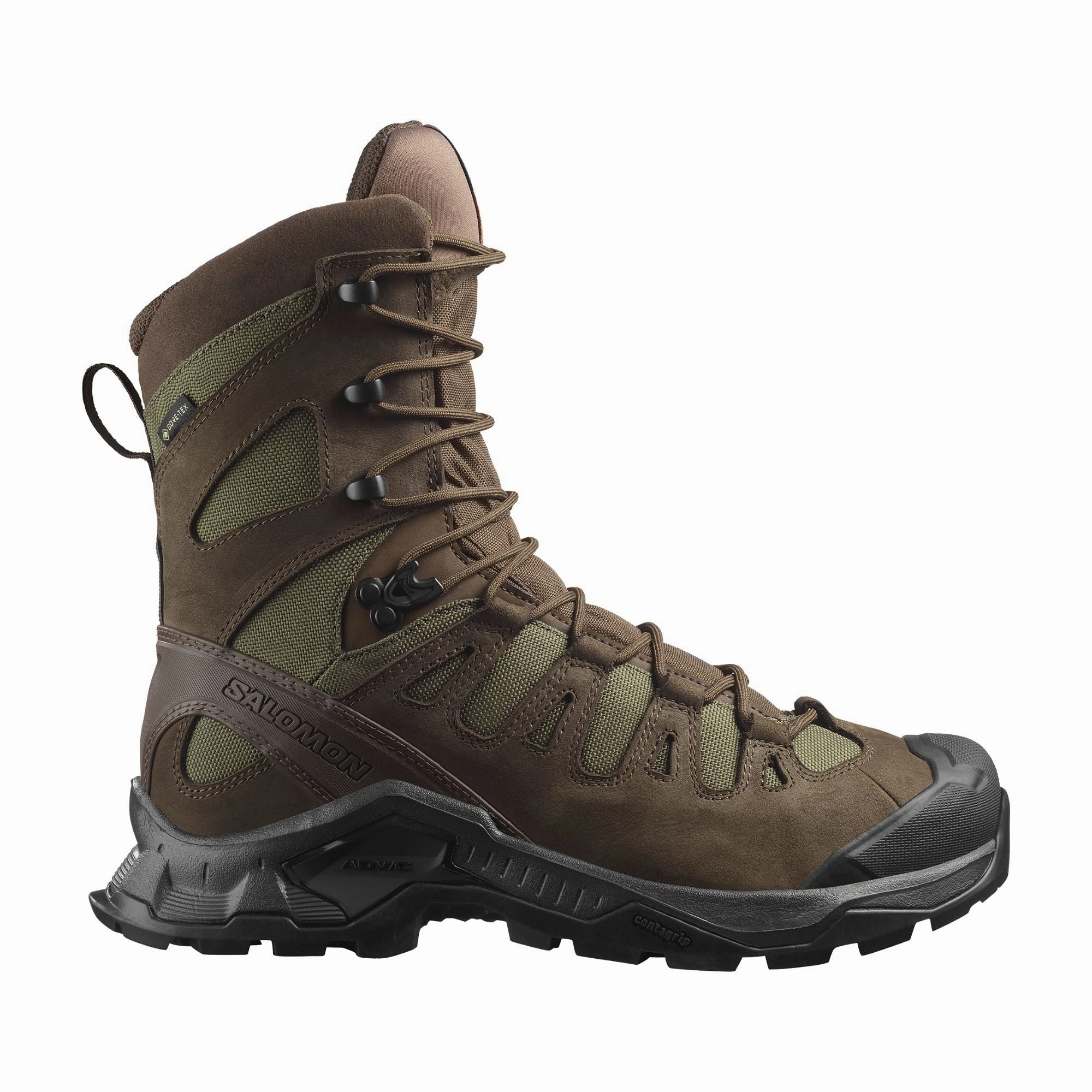 Salomon - Quest Tracker High GTX // Erdbraun Stiefel 30 Cm Schafthöhe