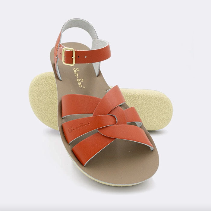 Hallux Schuhe Sandalen Salt Water Sandalen SWIMMER ADULT Paprika