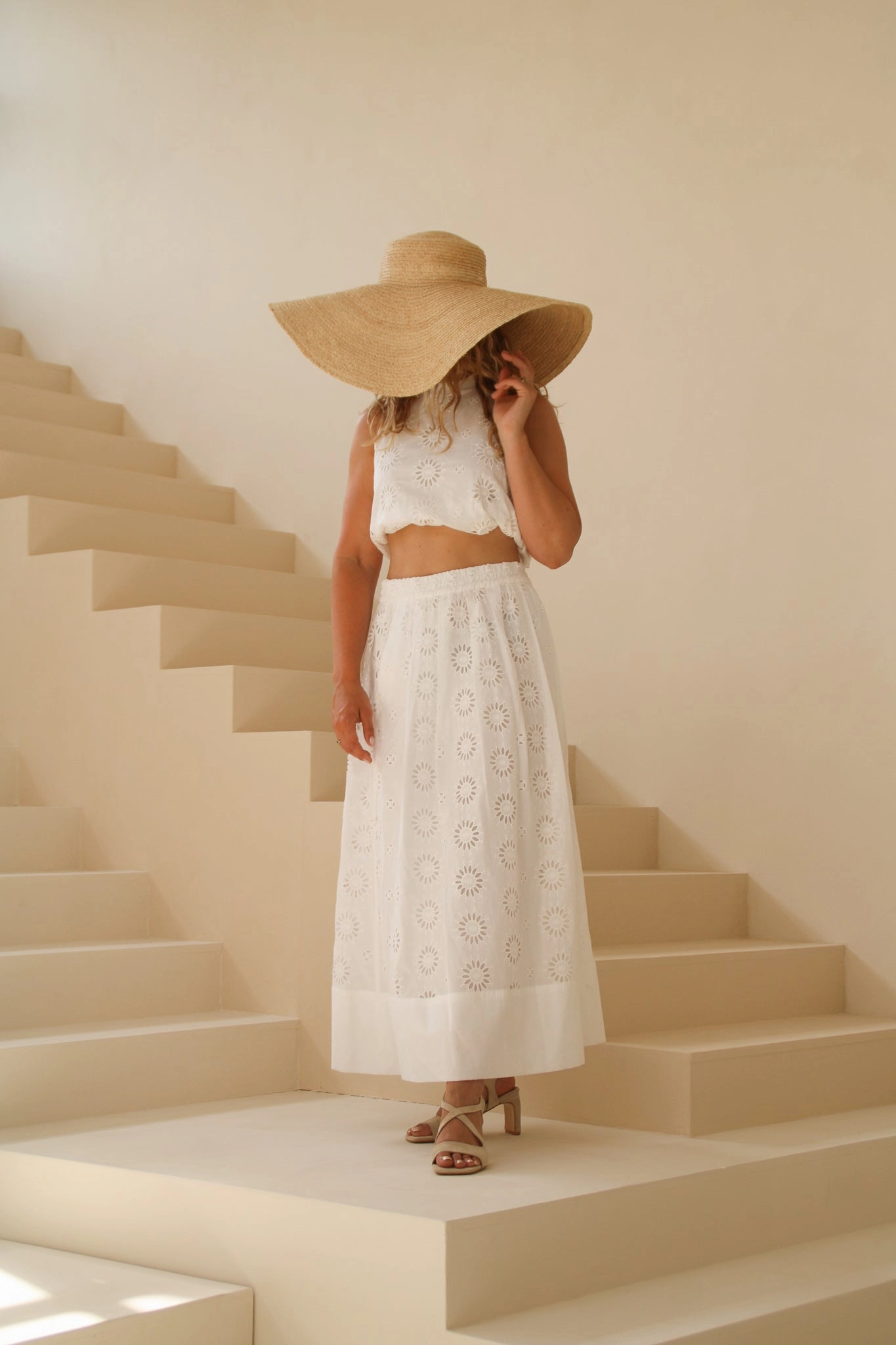 Romy | Sandalet Beige Sandalen Für Plattfüße