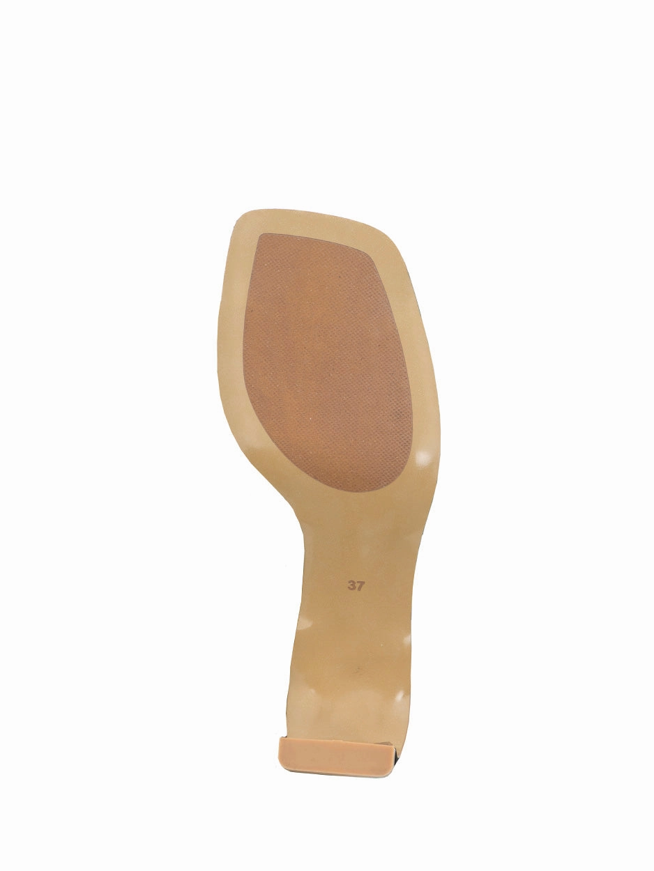 Romy | Sandalet Beige Sandalen Mit Quasten