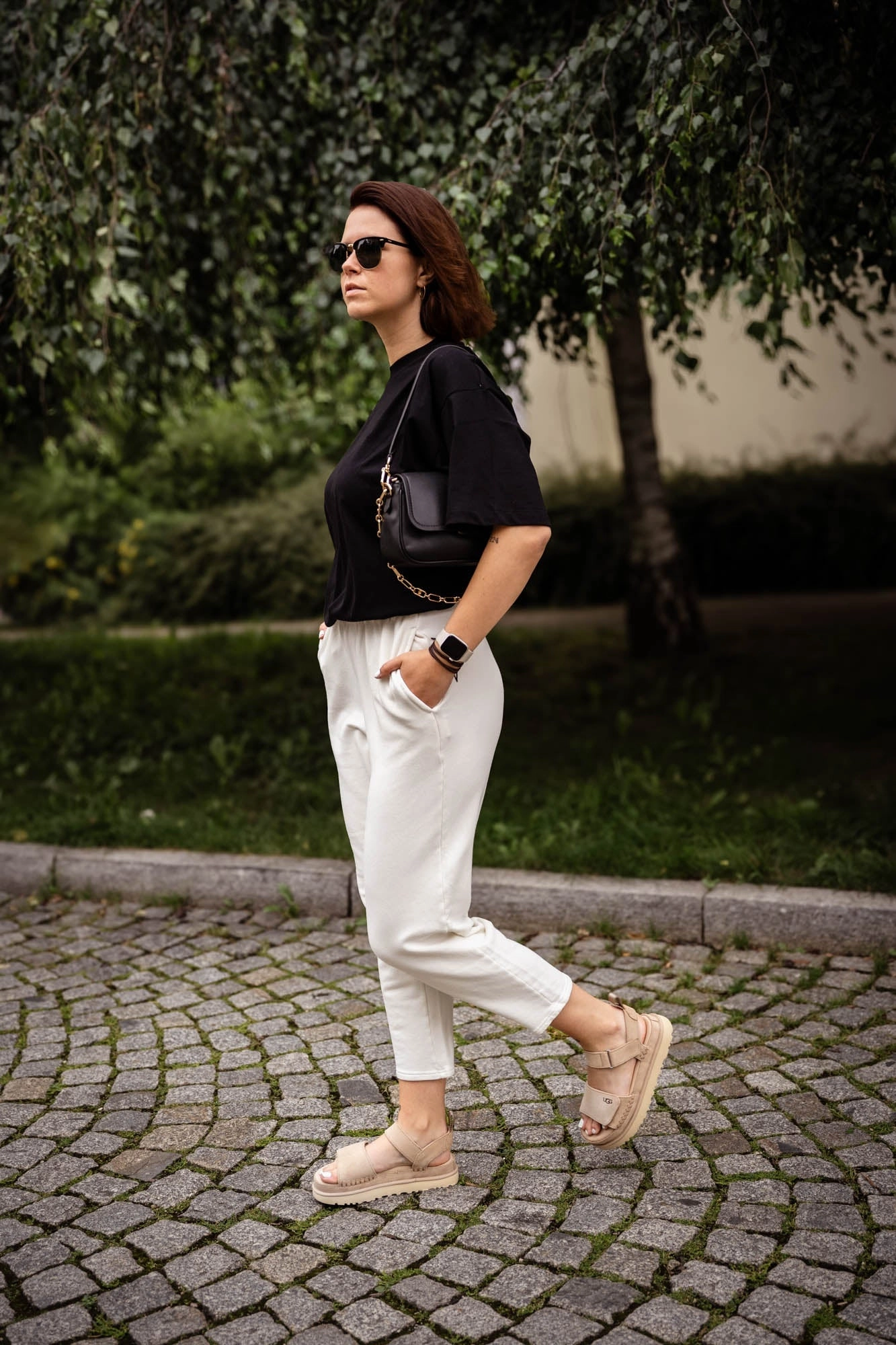 W Goldenstar driftwood Sandalen Flach Hochzeit