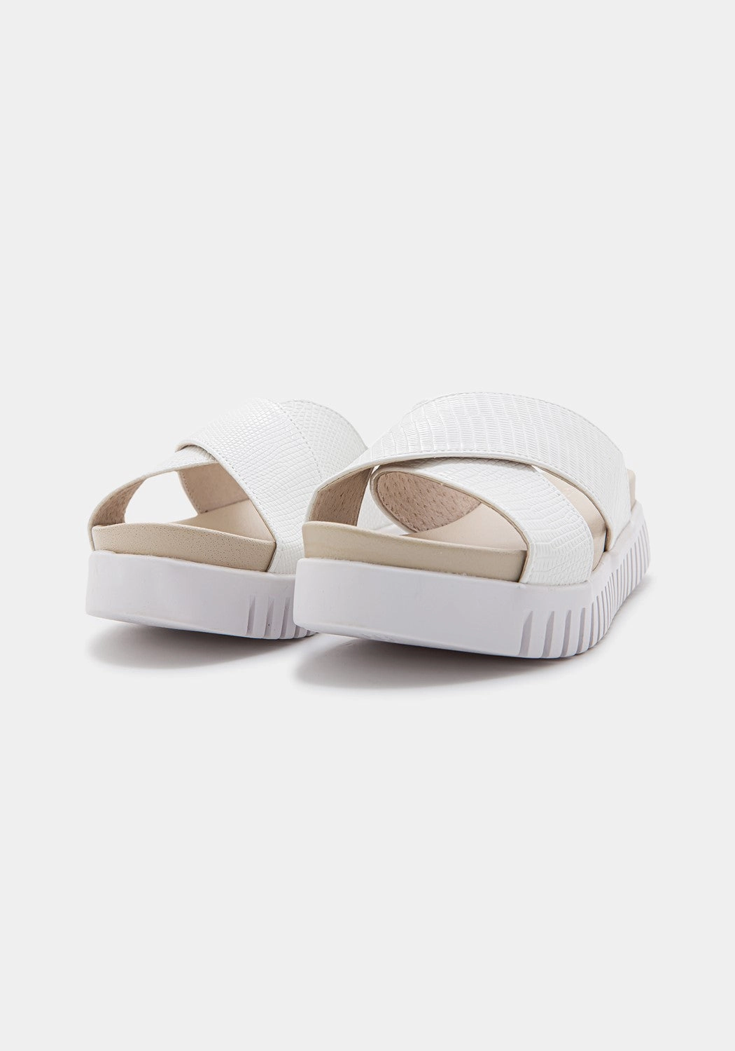 Sandals Tulip 1465RE white sugar Sanden Mit Klettverschluss Weite G