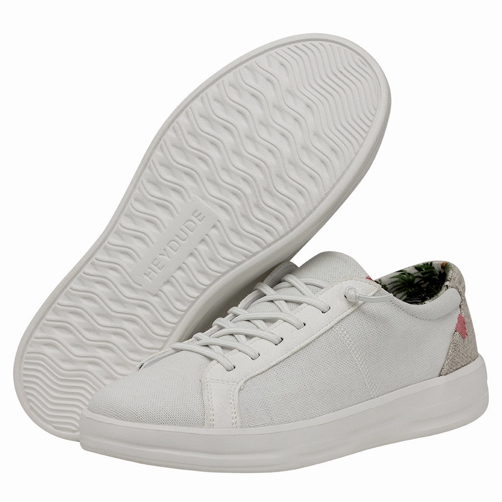 Karina Damen - Coconut White Sneaker Replay