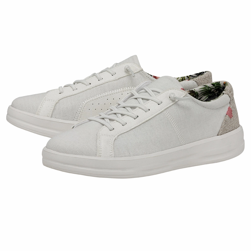 Karina Damen - Coconut White Schuhladen Sneaker