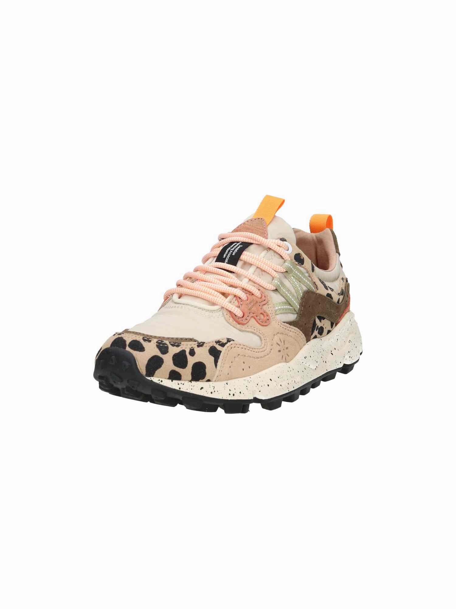 Yamano 3 Uni Suede/Print/Nylon beige-milk-light brown Sneaker Store Leipzig