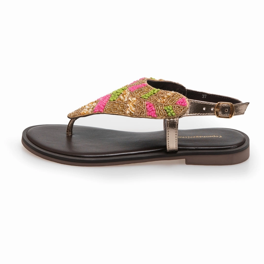Sohlen Für Sandalen SAVANNAH - Gold multi