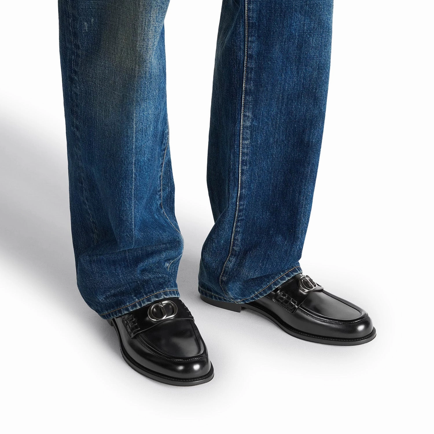 Leather Loafers Shoes Dior Granville Loafer