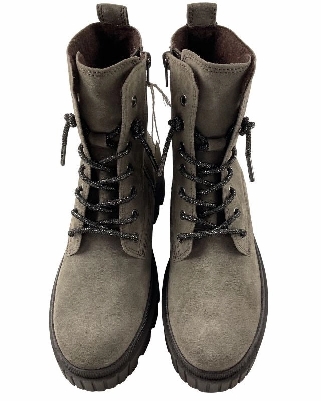 Platform High Heel Ankle Boots Gabor Schnrstiefelette 71.821.18  Dreamvelour mohair