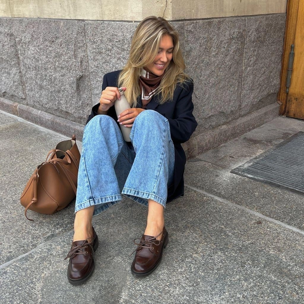 THE BIG WISH - BROWN Rizzo Loafers