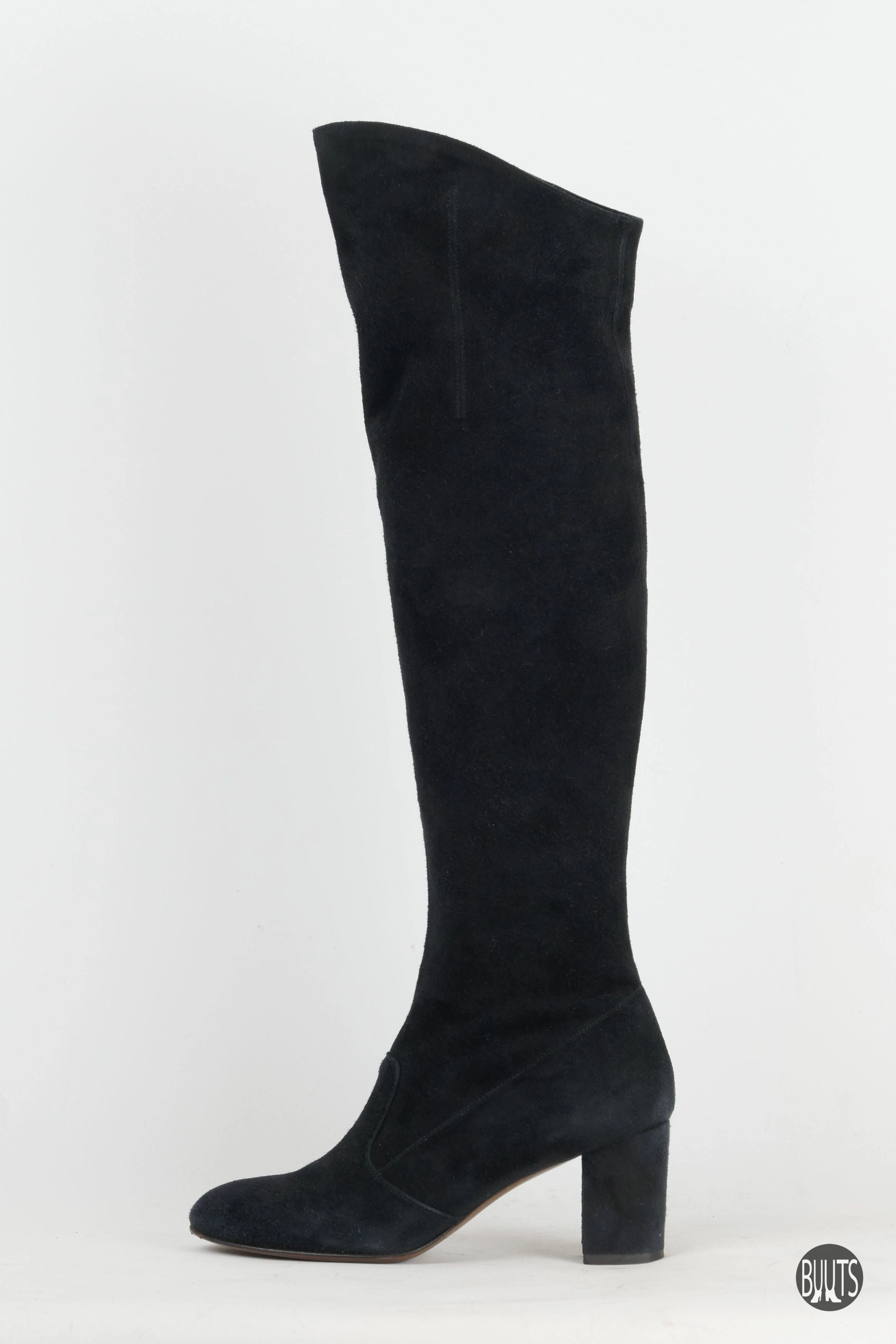 Ilse Jacobsen Stiefel Stiefel Wildleder schwarz