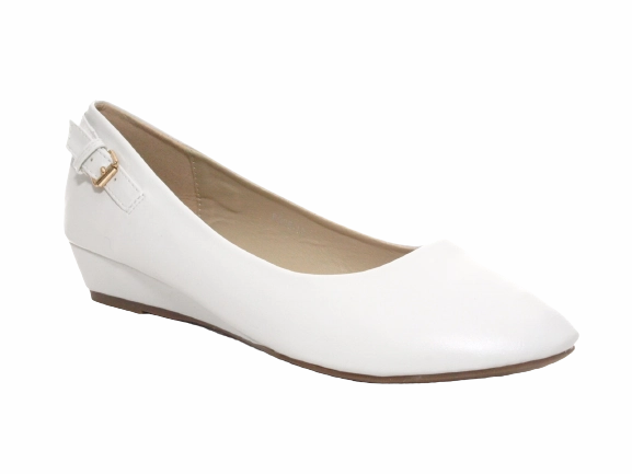 Damen Slipper Keilabsatz Ballerina Loafer Mokassins Slip On Flats Freizeit White # 006-13 Gh Weejun Loafers