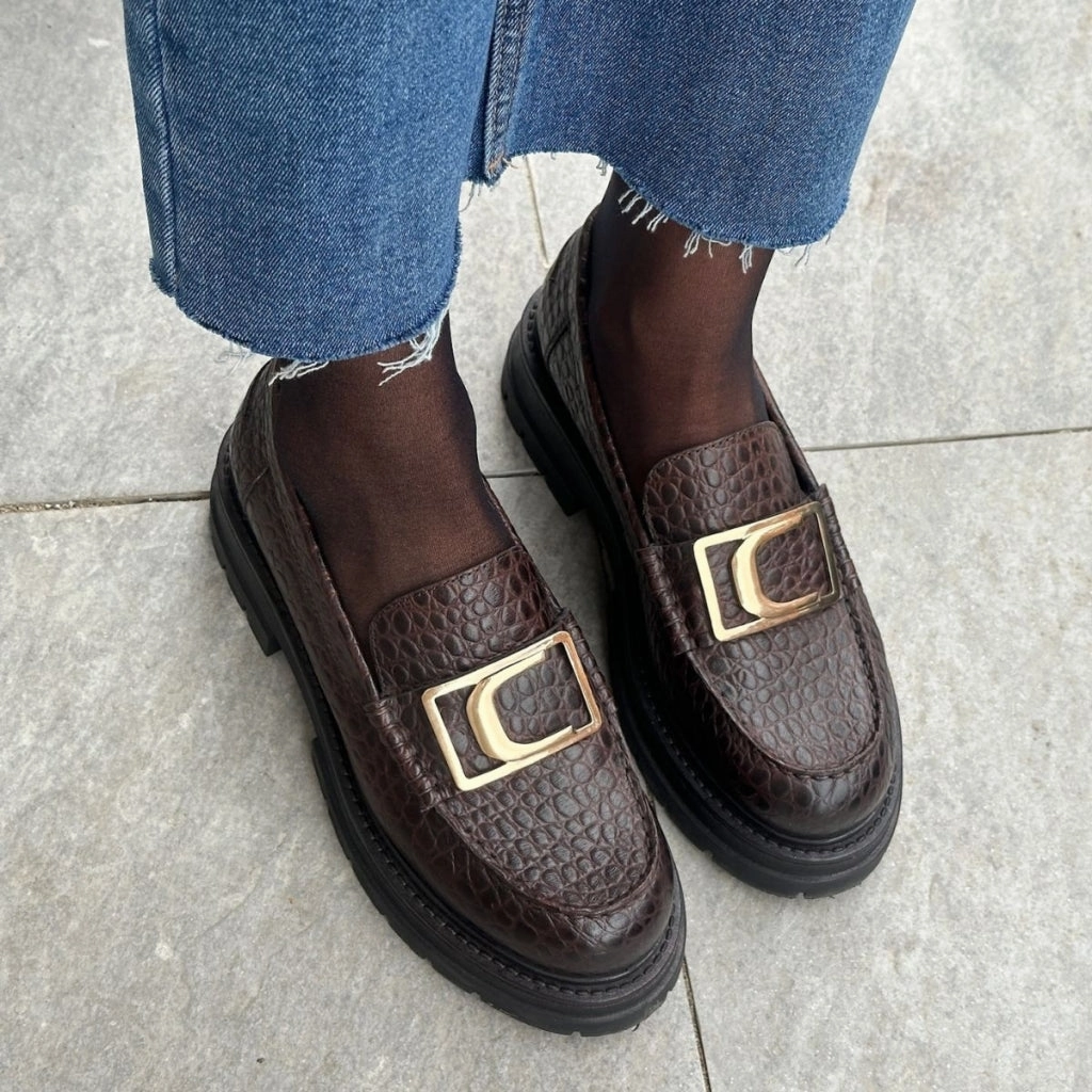 ICONIC WALK ESPRESSO - ESPRESSO Loafers For Wide Feet