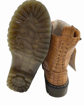 Stradivarius Ankle Boots MUSTANG Mdchen Stiefelette  5059-601-6 Gelb