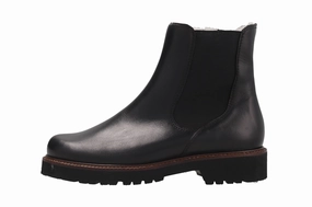 Chelsea Boots Schmale Füße Barbara  schwarz  Stiefel  B10274Q