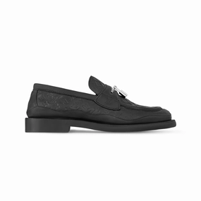 Zeazoo Loafers LV Dandy Loafer Denim Noir