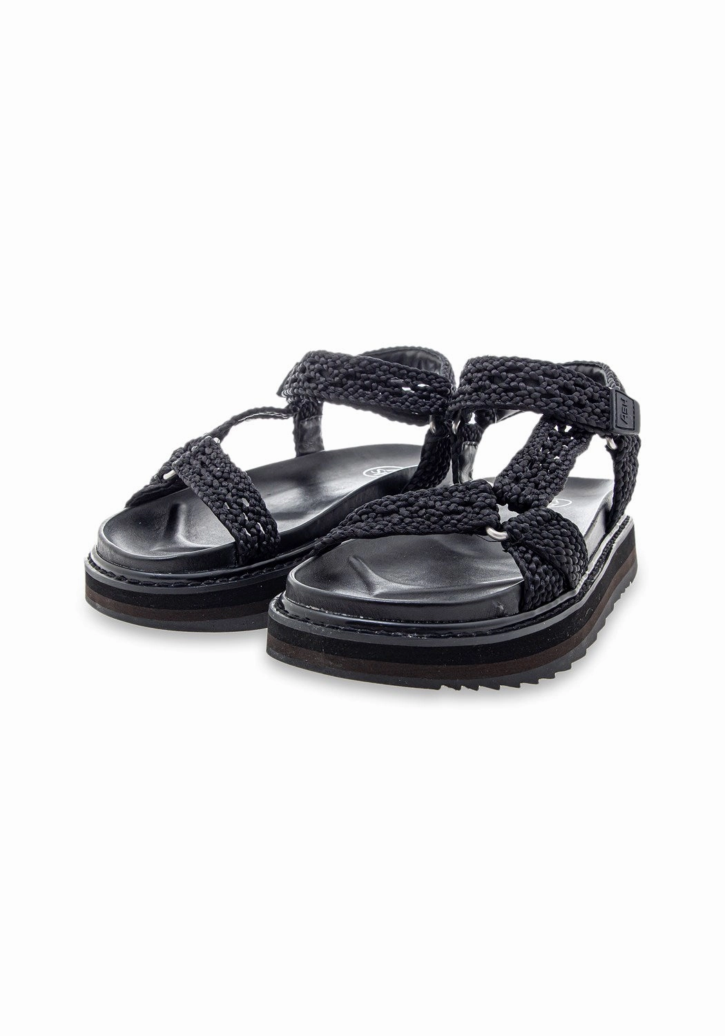 Bobbies Sandalen Ugointr 01 Combo A Satin Braided black