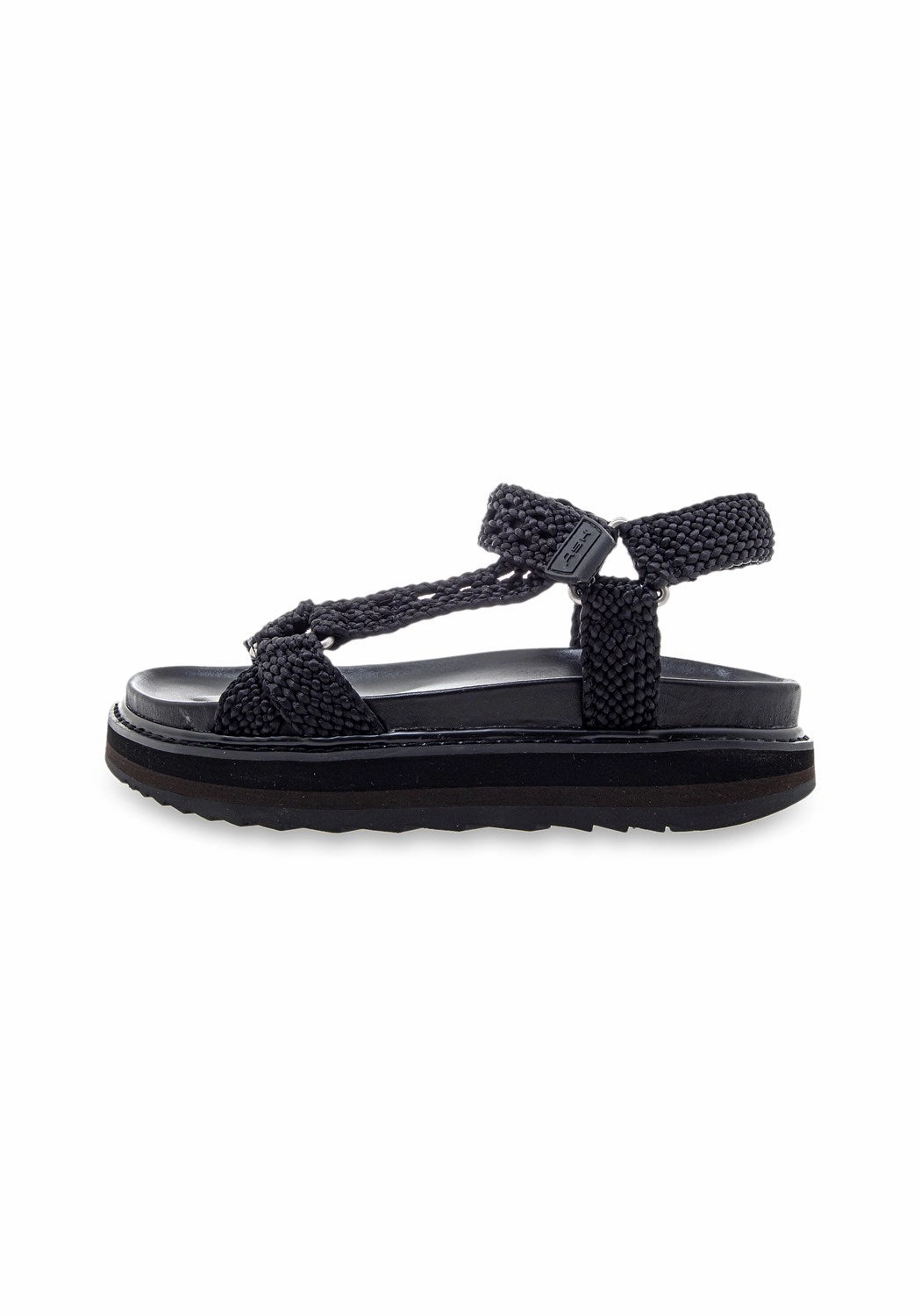 Ugointr 01 Combo A Satin Braided black Sandalen Remonte