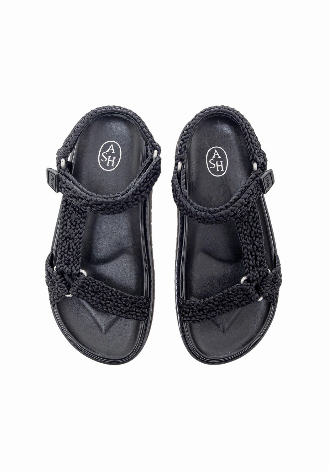 Sandalen Von Semler Ugointr 01 Combo A Satin Braided black