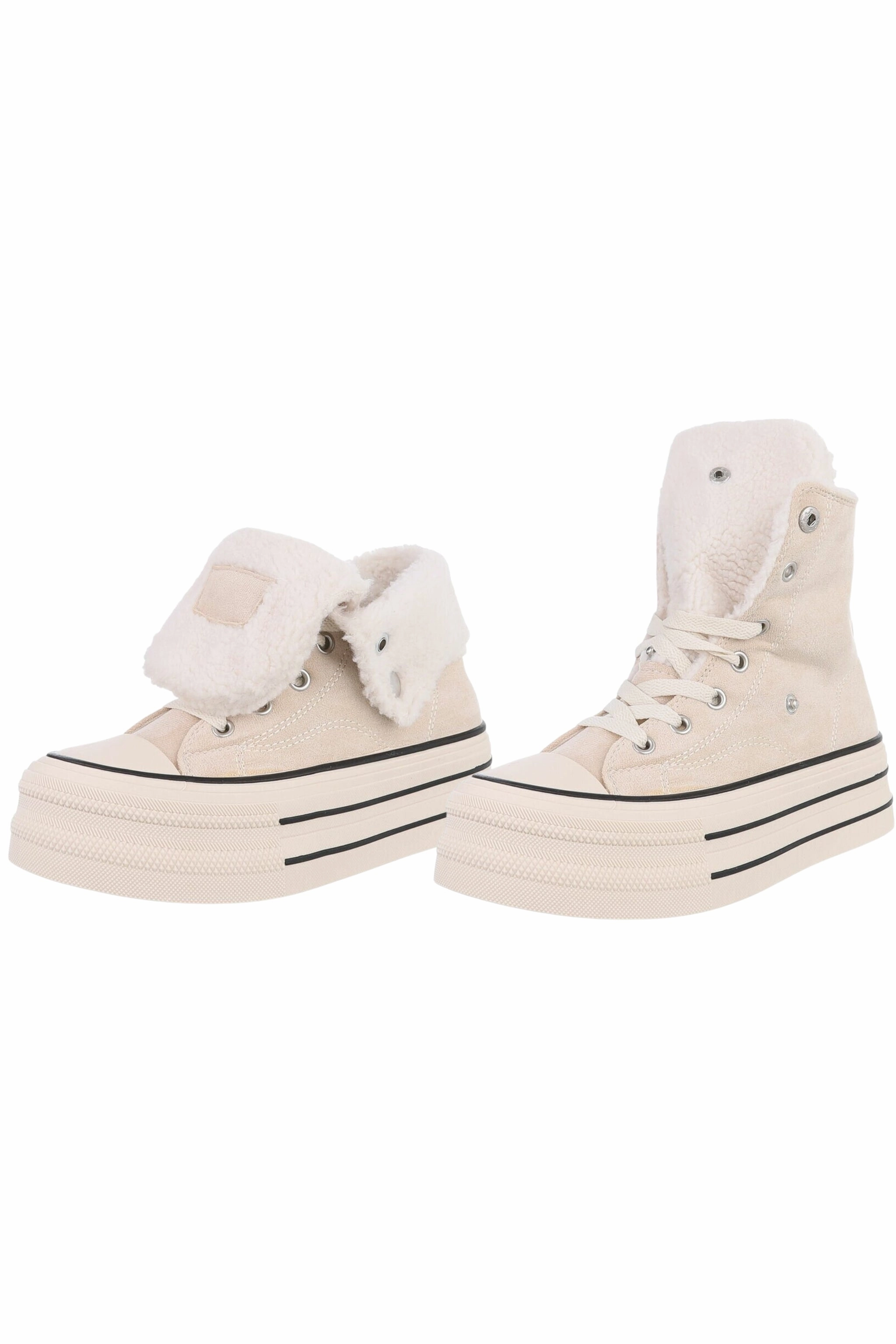 Ara Osaka Sneaker High Plateau Sneaker mit Teddyfell, beige