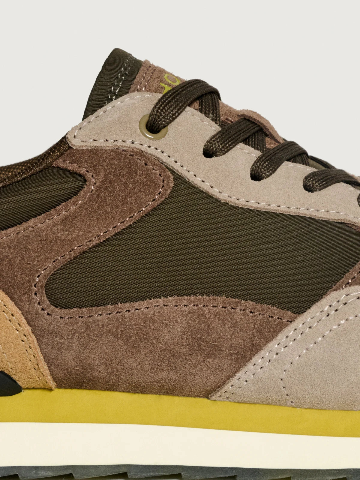 Hoff City Aspen Brun Sneaker Schwarz Gold Sneaker