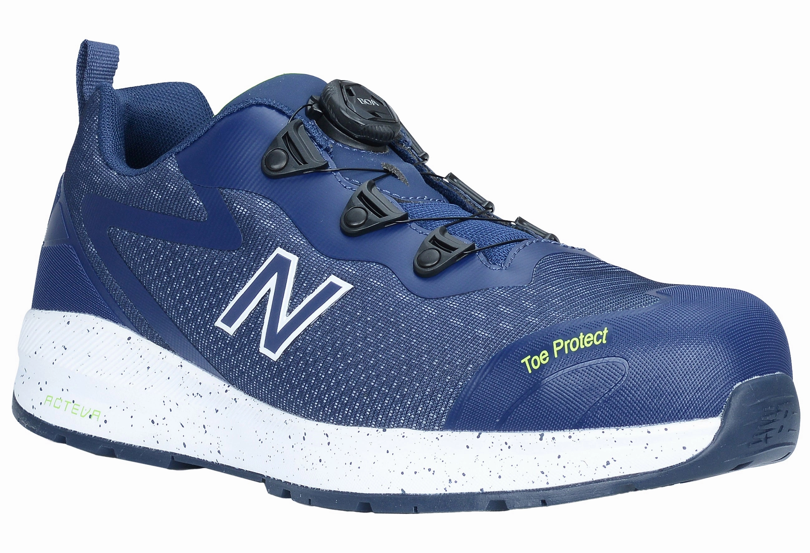 New Balance Logic BOA, Sicherheitsschuh S1P S1 ESD HROe, S1 PL SR FO HRO, marine / gelb Sicherheitsschuhe Elegant S2