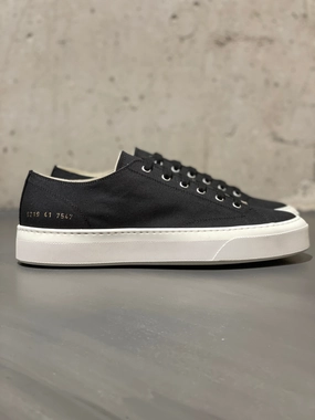 Sneaker Inside COMMON PROJECTS 5219 TOURNAMENT LOW CLASSIC CANVAS BLACK