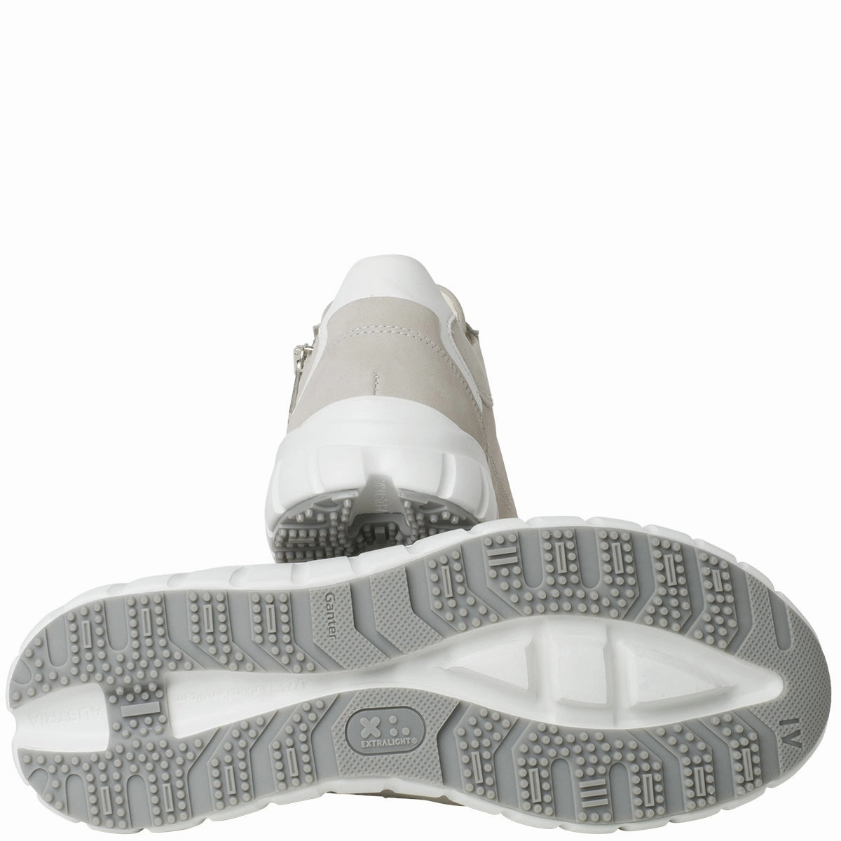 Sneakers Sneaker Wedges GANTER EVO Damen hell-grau