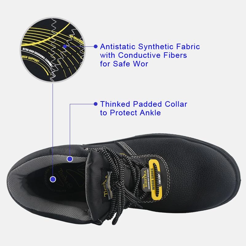 TIESTRA Arbeitsschuhe fr Herren Rutschfeste Stahlkappe Outdoor Wasserdichte Wanderschuhe Definition High Heels