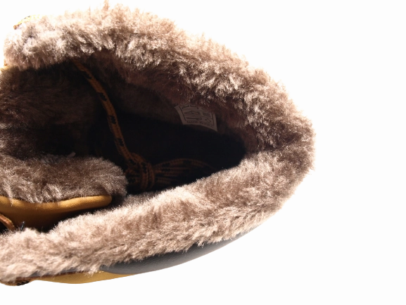 Sicherheitsschuhe S3 Eigenschaften Herren Winter Schnrr Stiefeletten Boots warm gefttert Camel # 19087