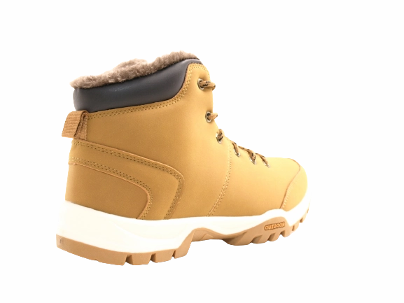 Warme S3 Winter Arbeitsschuhe Sicherheitsschuhe Herren Winter Schnrr Stiefeletten Boots warm gefttert Camel # 19087