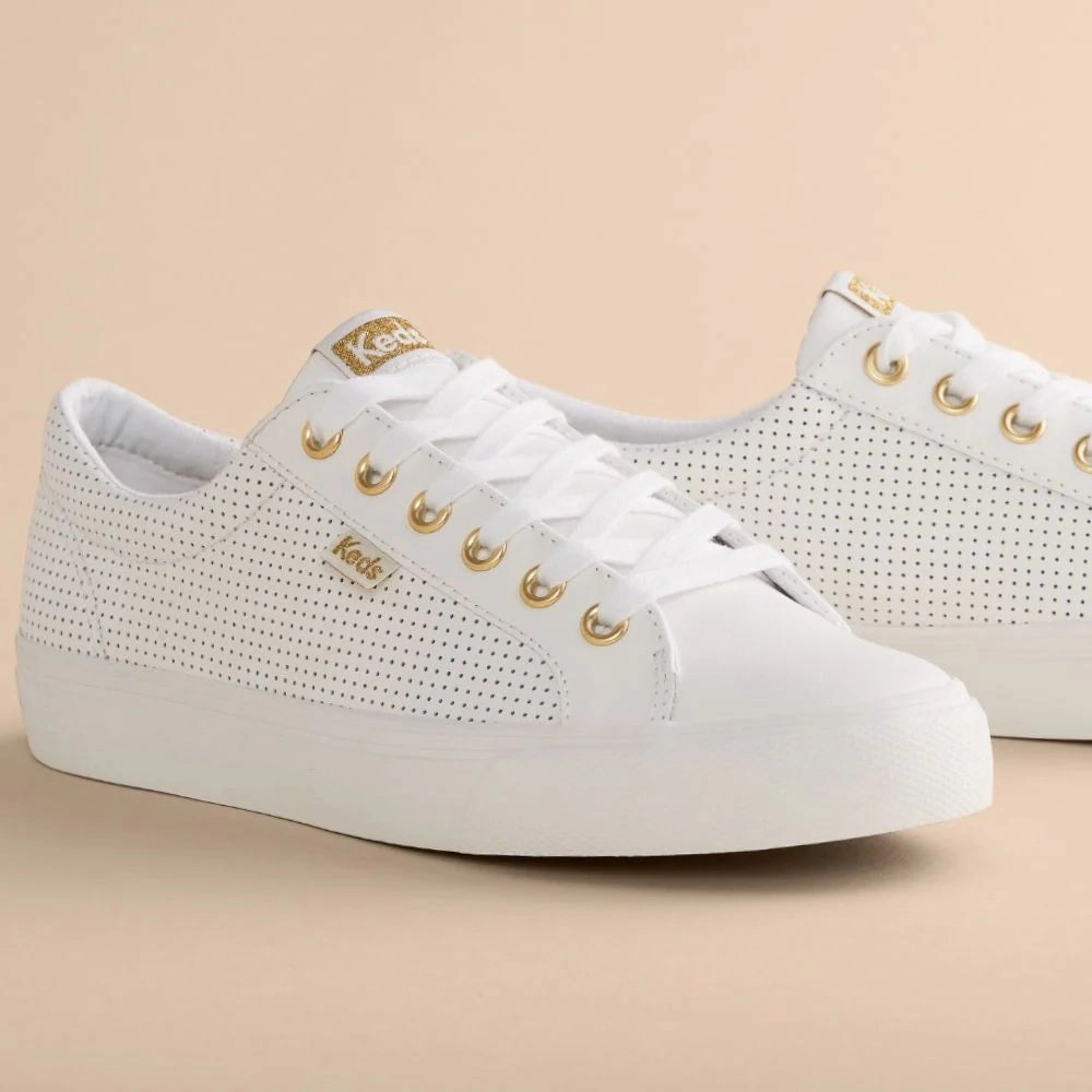 Jump kick KEDS white/gold Sneaker Größe 24