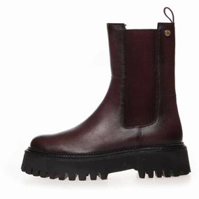 LEMON EDITION BORDEAUX - BORDEAUX (GRANATA) Chelsea Boots Slim