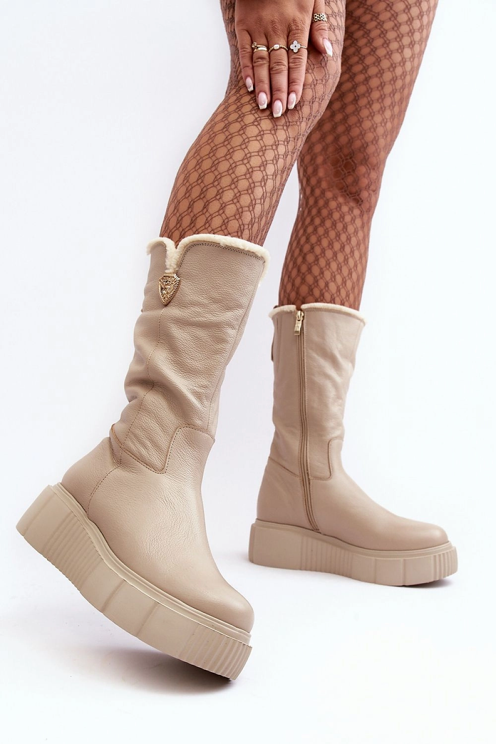 Thigh-Hight Boots model 173771 Step in style Leather High Heels NULL